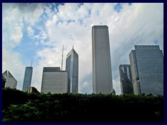 S Michigan Avenue 055 - skyline from Grant Park